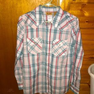 Wrangler women pearlsnap